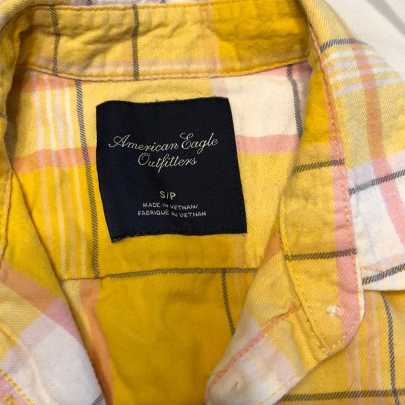 American Eagle S flannel shirt - Picture 2 of 3